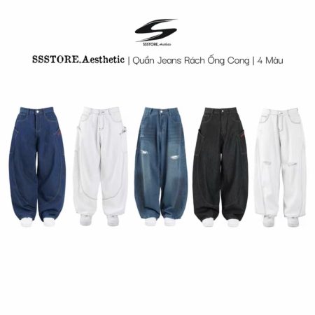 QUẦN JEANS RÁCH LOANG